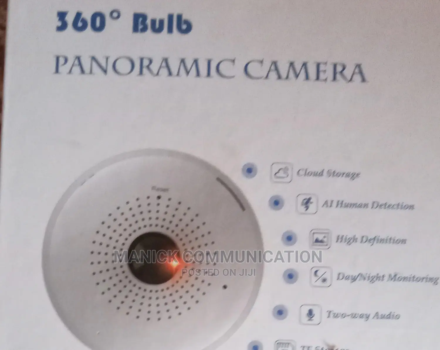360°Bulb Camera