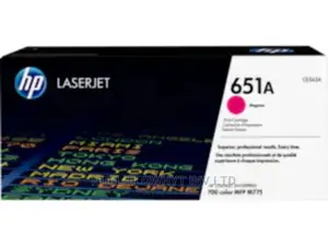 HP 651A Magenta Original Laserjet Toner Cartridge, CE343A