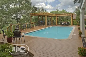 Above Round Pool Deck Construction (Diffrent Sizes)