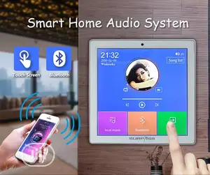 Wall Mount Ceiling Speaker Amplifier With Bluetooth and Aux