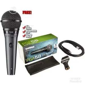 Shure PGA 58 Microphone With Mic Cable