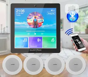 Smart Home Audio Bluetooth Wall Amplifier Sound System