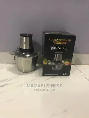 3L Mr Steel Double Button Electric Food Processor