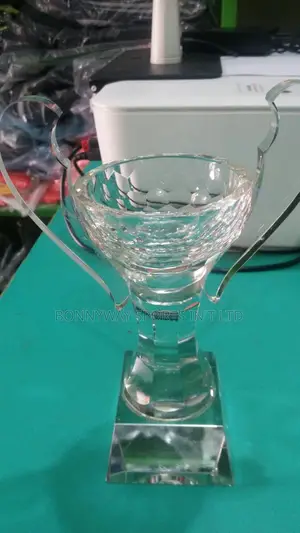 Glass Award Logo For Presentation