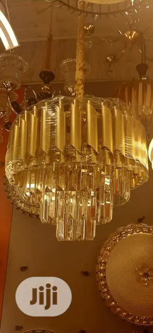 Crystal Gold Chandelier