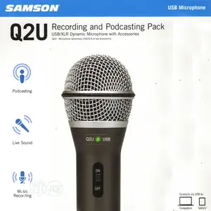 Samson Q2U USB Dynamic Microphone