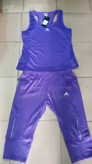 XXL Sleveles Purple Ladies Gym Wear