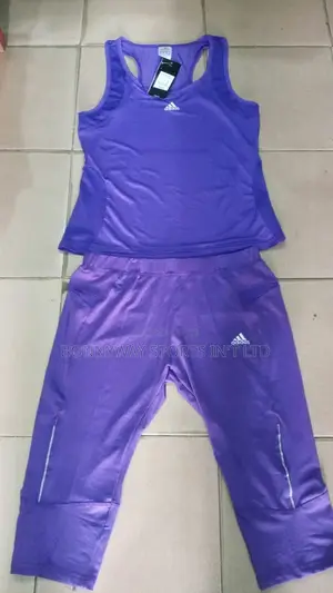 XXL Sleveles Purple Ladies Gym Wear