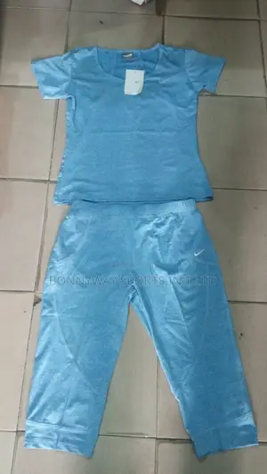 Size L, Skyblue Ladies Jugging Wear