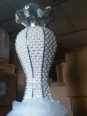 4 Feet Height Tall Set of Ceramics Flower Vase