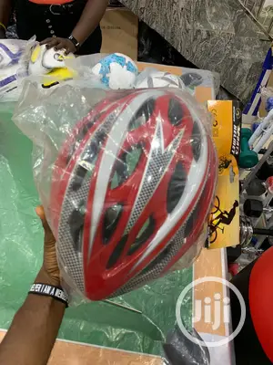 Cycling Red Helmet