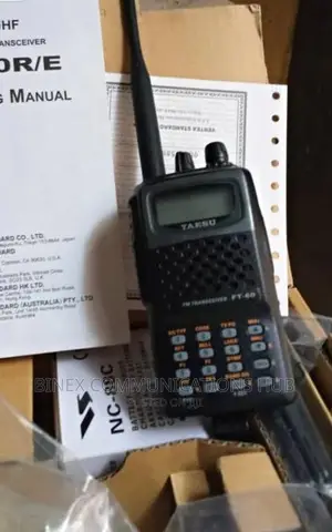 Portable Long Range Walkie-Talkie(FT-60r\e) Dual Band.