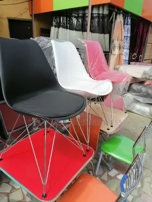 Iron Leg Computer Padded Chair