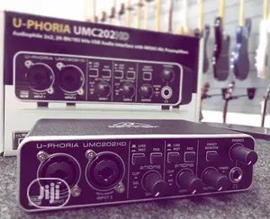 Beringer U-Phoria Umc202hd Usb Audio Interface
