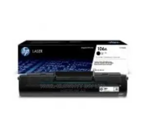 HP 106A Black Original Laser Toner Cartridge (W1106a)