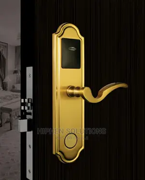 Hotel Card Lock (Golden)