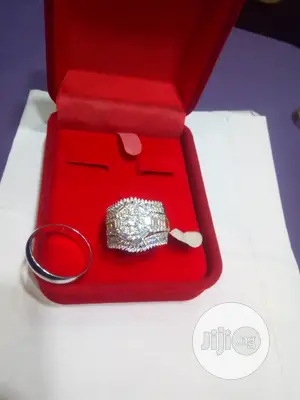 Dubai 925 Complete Set of Sterling Silver Wedding Ring 02
