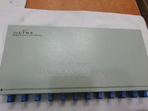 Vis-Link Fiber Patch Panel 12port Single Mode SC Simplex 1U