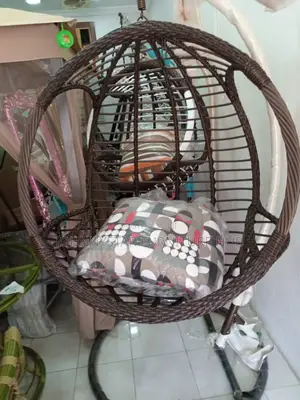 Luxury Indoor/Outdoor Rattan Made Hanging Swing Chair.