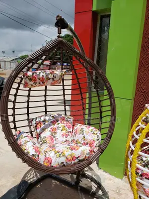 Luxury Indoor/Outdoor Rattan Made Hanging Swing Chair.