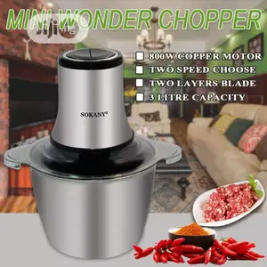 3.0L Sokany Mini Wonder Chopper