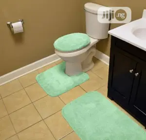 3pcs Bathroom Sets Rug Mat