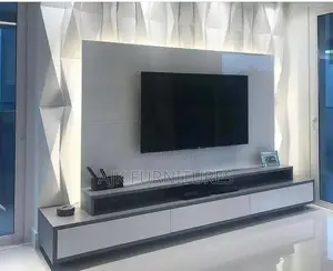 Unique Glossy T. V Console