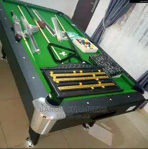 8ft Snooker Table With Complete Accessories