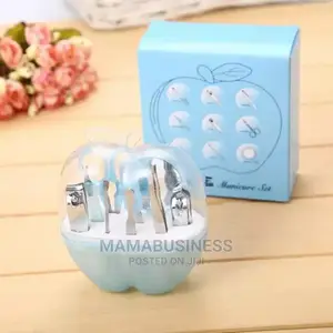 9 PCS Apple Manicure Set - Blue