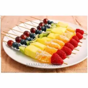 100 Falcon Bamboo Skewers 12 Inch Wood Wooden BBQ Sticks