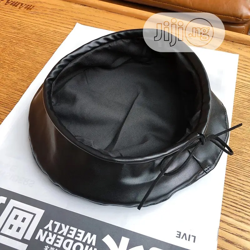 Leather Beret
