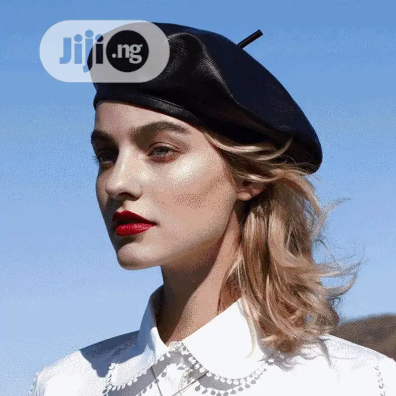 Leather Beret