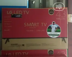 LG 43" Uhd Frameless Smart LED TV (43uk6400) 2yrs Waranty