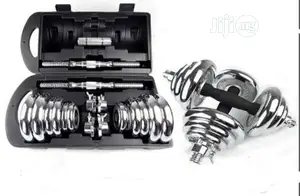Brand New 30kg Dumbbell With Squatting Barbell