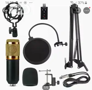 Studio Mic/Suspension Boom, Pop Filter and Accessories