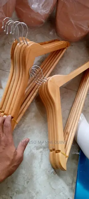New Imported Wooden Hangers