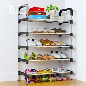 5 Steps Stainless Shoe Rack