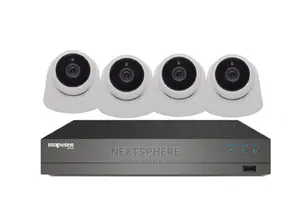 4CH Home Surveillance Camera 1080P 4-in-1