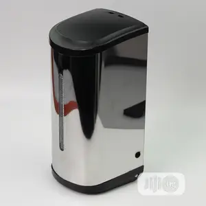Chrome Refillable Automatic Sanitizer Dispenser