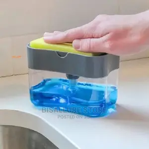Soap Pump Dispenser and Sponge Holder