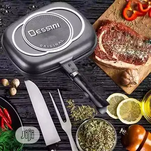 36cm Dessini Double Sided Grill Pan