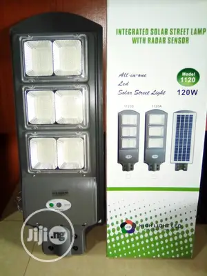 Cdivine 120w Domestic Solar Street Lights, Pole and Remote