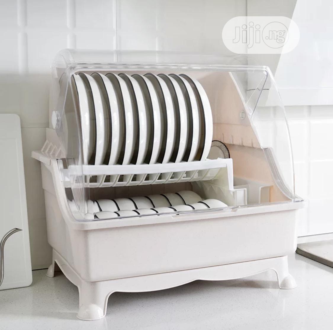 2layer Plastic Kitchen Dish Rack Organizer in Ajah Kitchen & Dining
