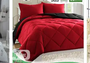 Super Plain Colour Duvet,Bedsheet With 4 Pillow Cases