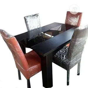 Modern Dinning Set With Glass