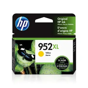 HP 952XL High Yield Yellow Original Ink Cartridge, L0S67AN
