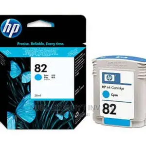 HP 82 69-ml Cyan Designjet Ink Cartridge, C4911A