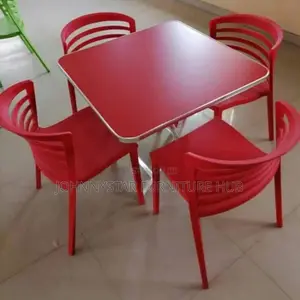 Supermax Restaurant 4 Chairs With Tables
