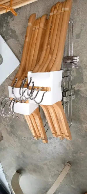 Woodn Clip Hangers for Skirts Trousers