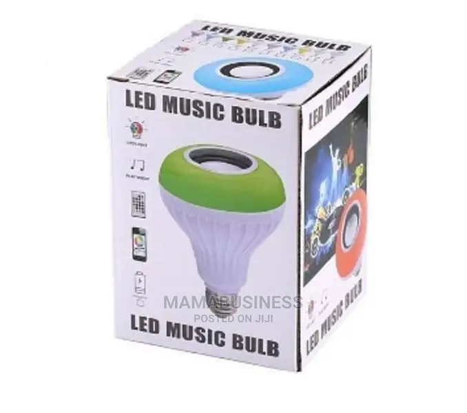 Led Light Bluetooth Speaker Bulb With Remote Control
